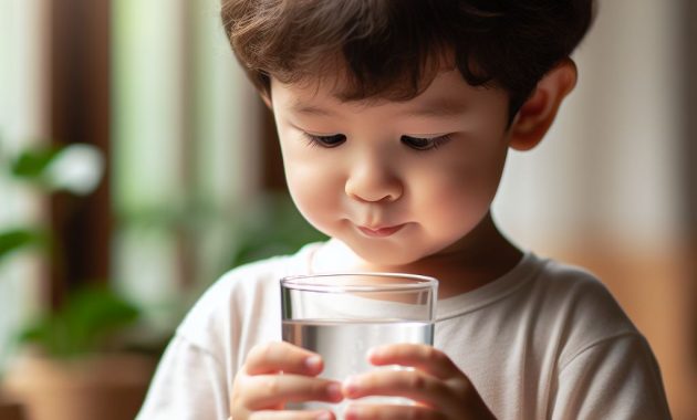 menjaga anak kita dengan air bersih yang aman dikonsumsi