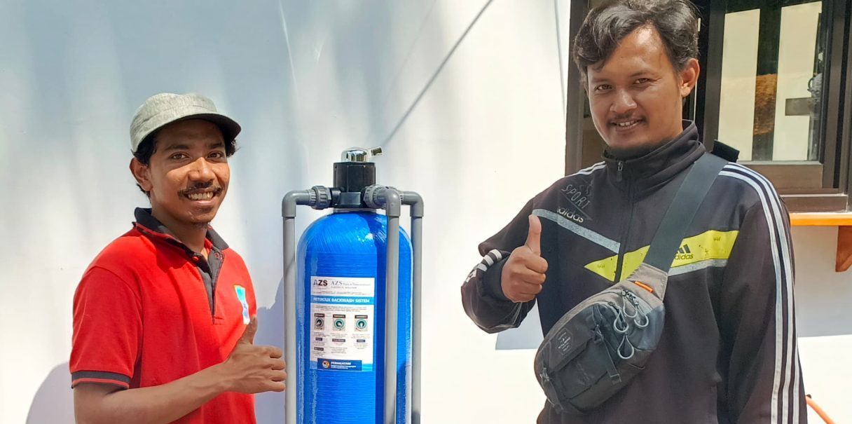 jasa filter air berkapur terbaik gunung kidul yogyakarta, solusi permasalahaan air anda bersama azs water filter