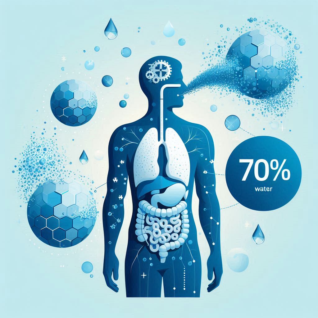 Ilustrasi filter penjernih air yang menjaga kualitas air agar tetap bersih dan sehat untuk dikonsumsi tubuh.