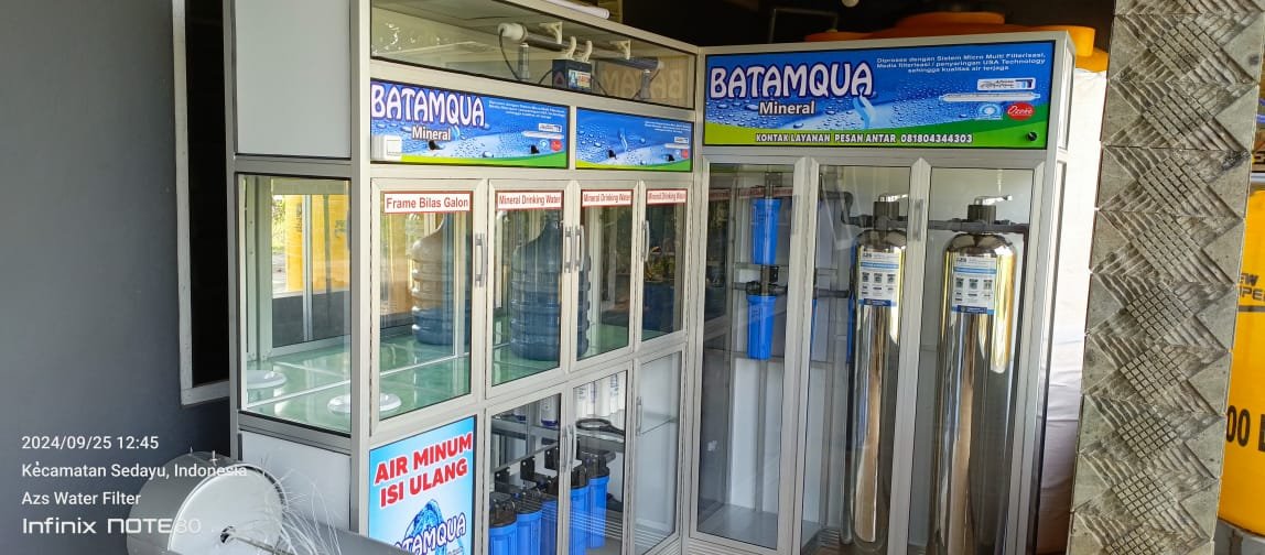 peralatan depot air minum lengkap