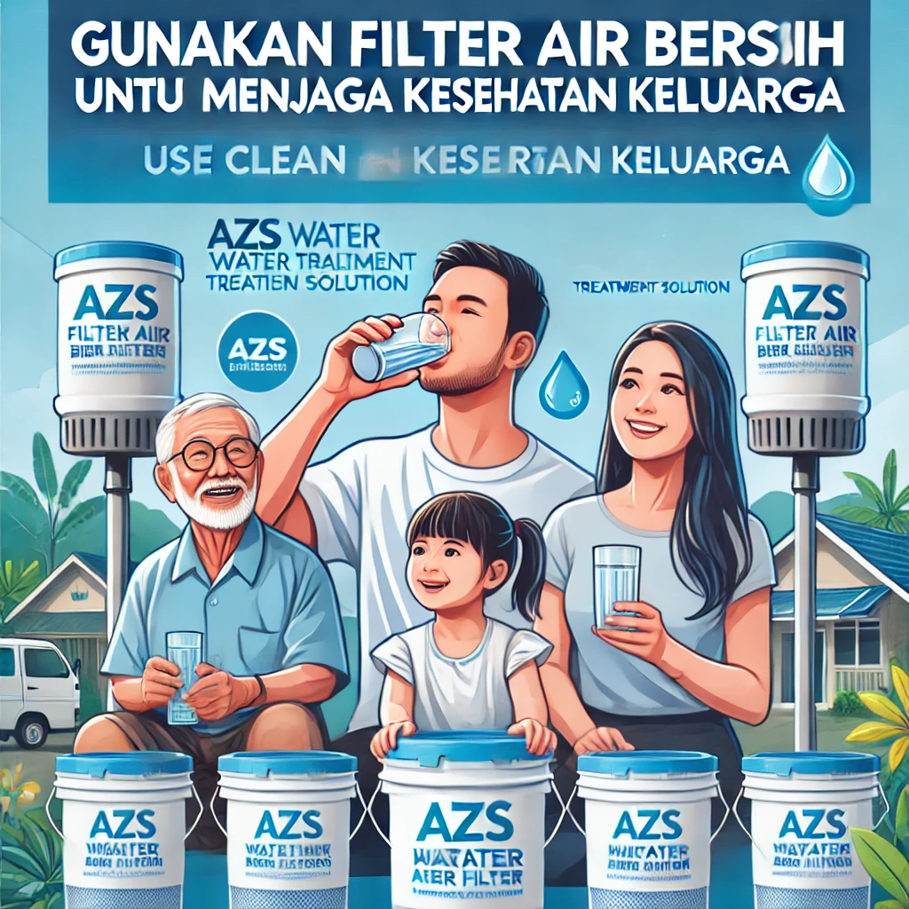 Filter air modern untuk solusi air bersih di Klaten