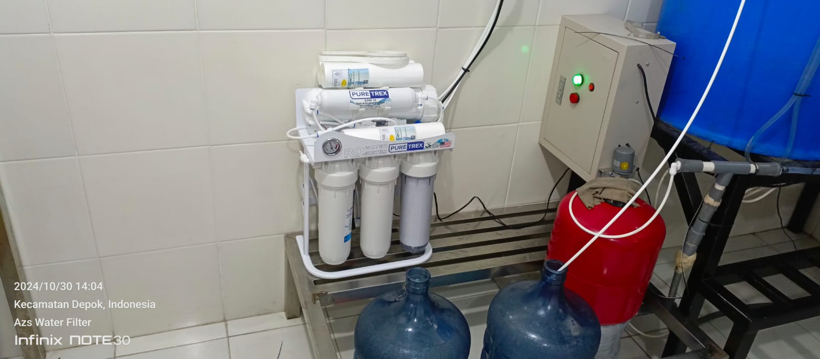 mesin air RO rumahan untuk dapur