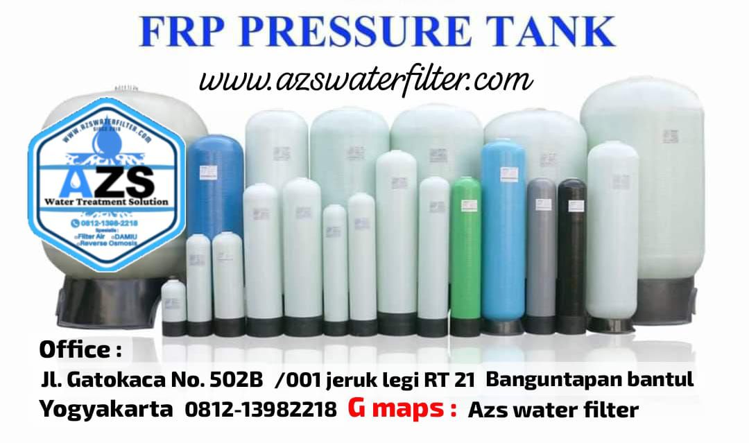 perbedaan tabung FRP stainless dan PVC filter air