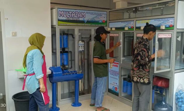 Peralatan filtrasi air untuk depot isi ulang di Purwakarta