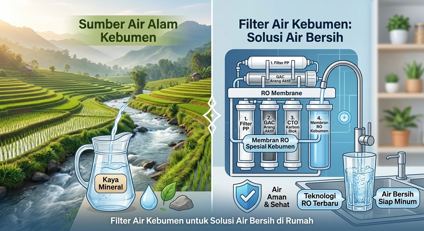 filter air Kebumen untuk rumah tangga