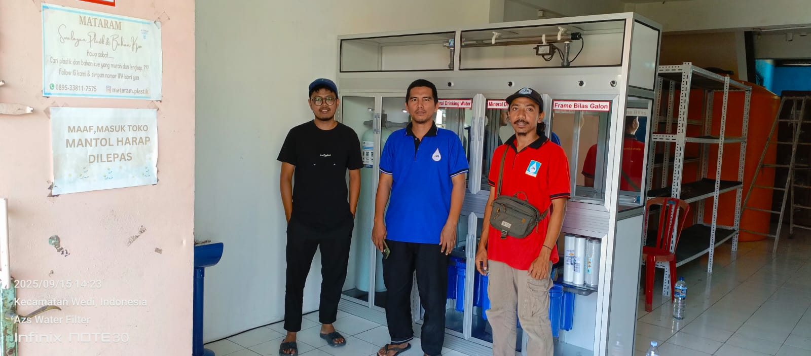 Paket DAMIU mineral minimalis Klaten dari AZS Water Filter