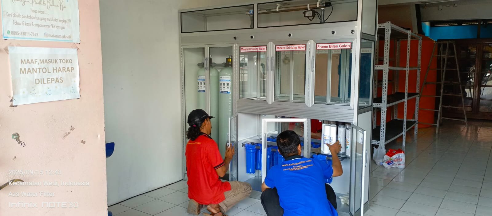 Jasa Pembuatan Depot Air Minum di Magelang
