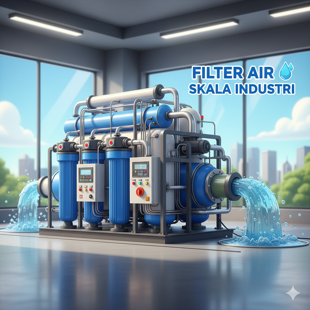 sistem filter air cafe dan restoran