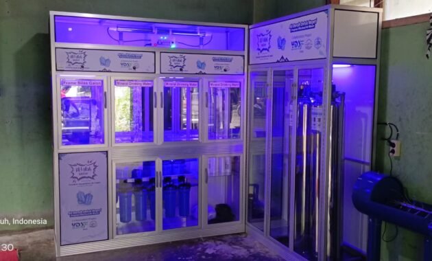 instalasi depot air minum mineral Kulon Progo oleh AZS Water Filter