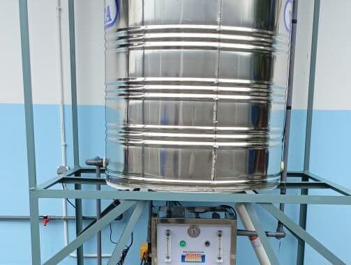 tandon stainless T1000L Tirta untuk air minum RO