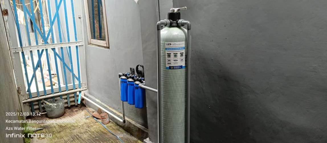 pemasangan filter penjernih air 1054 di Baturetno Bantul