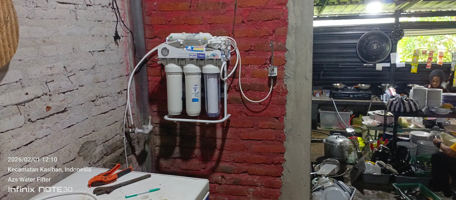 mesin RO 500 GPD untuk usaha kopi