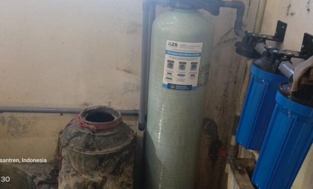 instalasi filter air sumur Kebumen