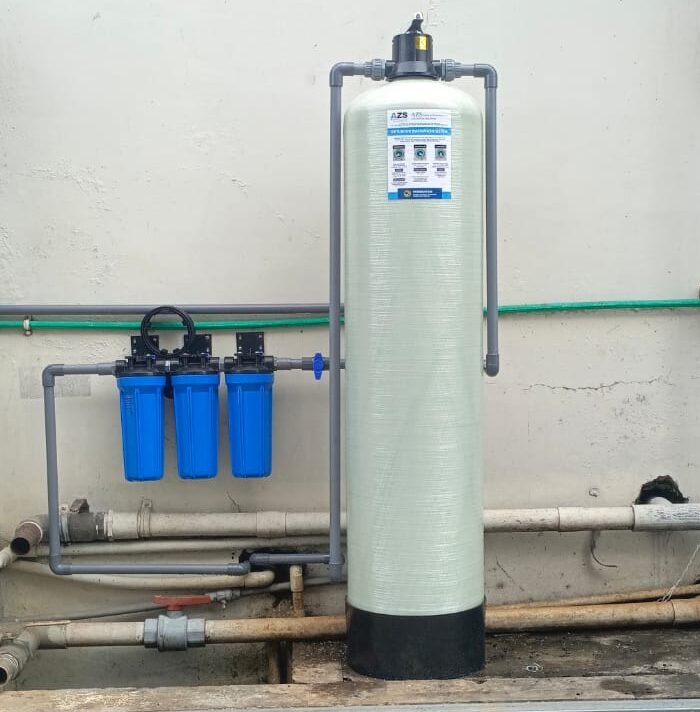 Repeat order pemasangan filter air 1354 di Dapur Anggrek Catering Semarang