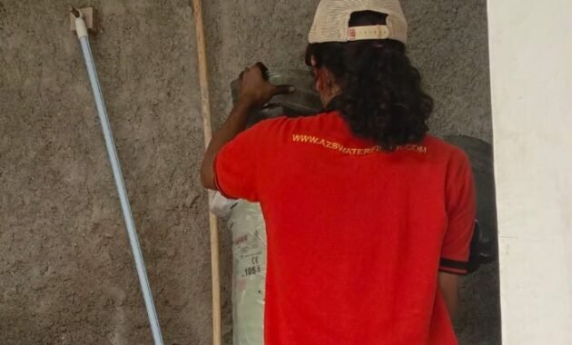 instalasi filter air bau