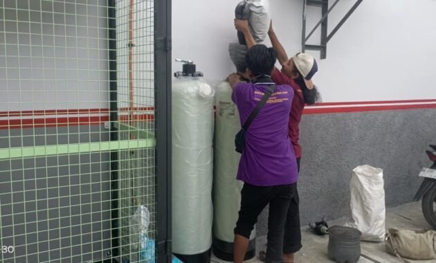 instalasi filter air dapur mbg