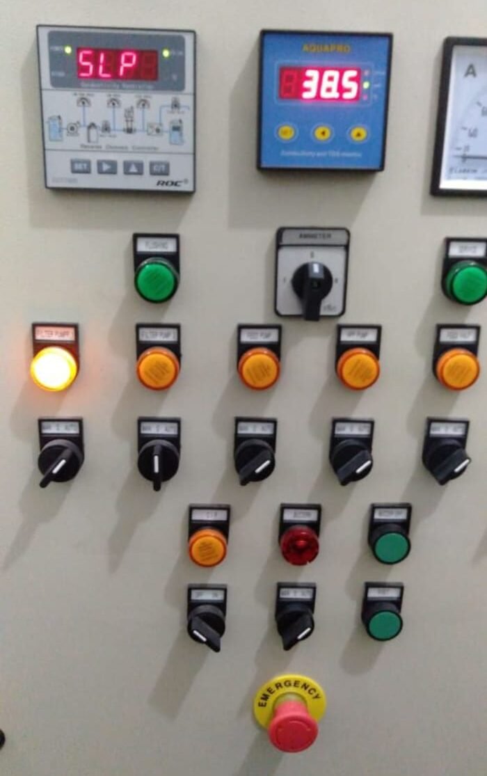 panel sistem listrik pengairan