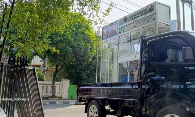 pengantaran paket DAMIU minimalis di masjid