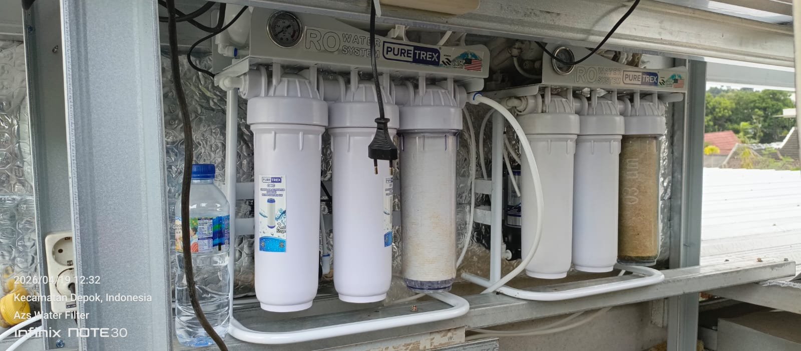 Mesin RO 500 GPD untuk sate ratu