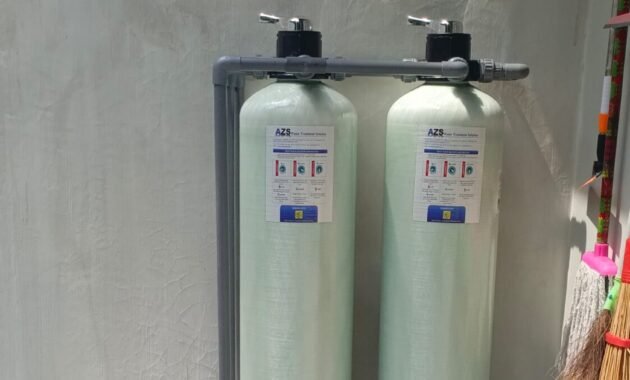 Filter air 1054 mengatasi air bau dan endapan