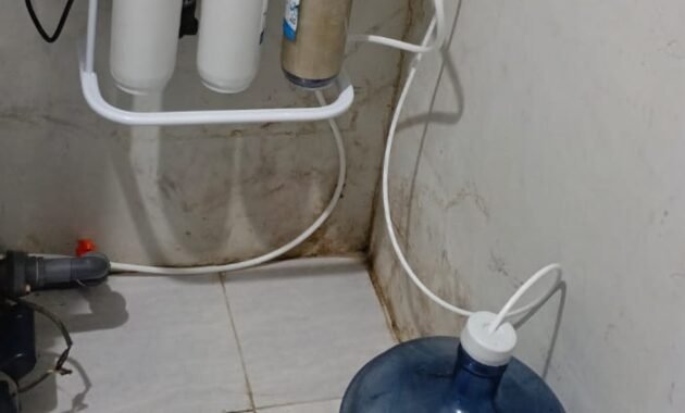 Mesin Ro yang terpasang di Piyungan Oleh teknisi AZS Water Filter