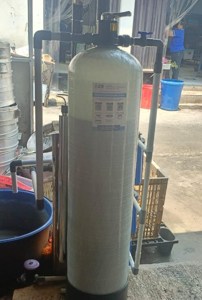 Tabung filter air 1354 untuk dapur catering di Semarang